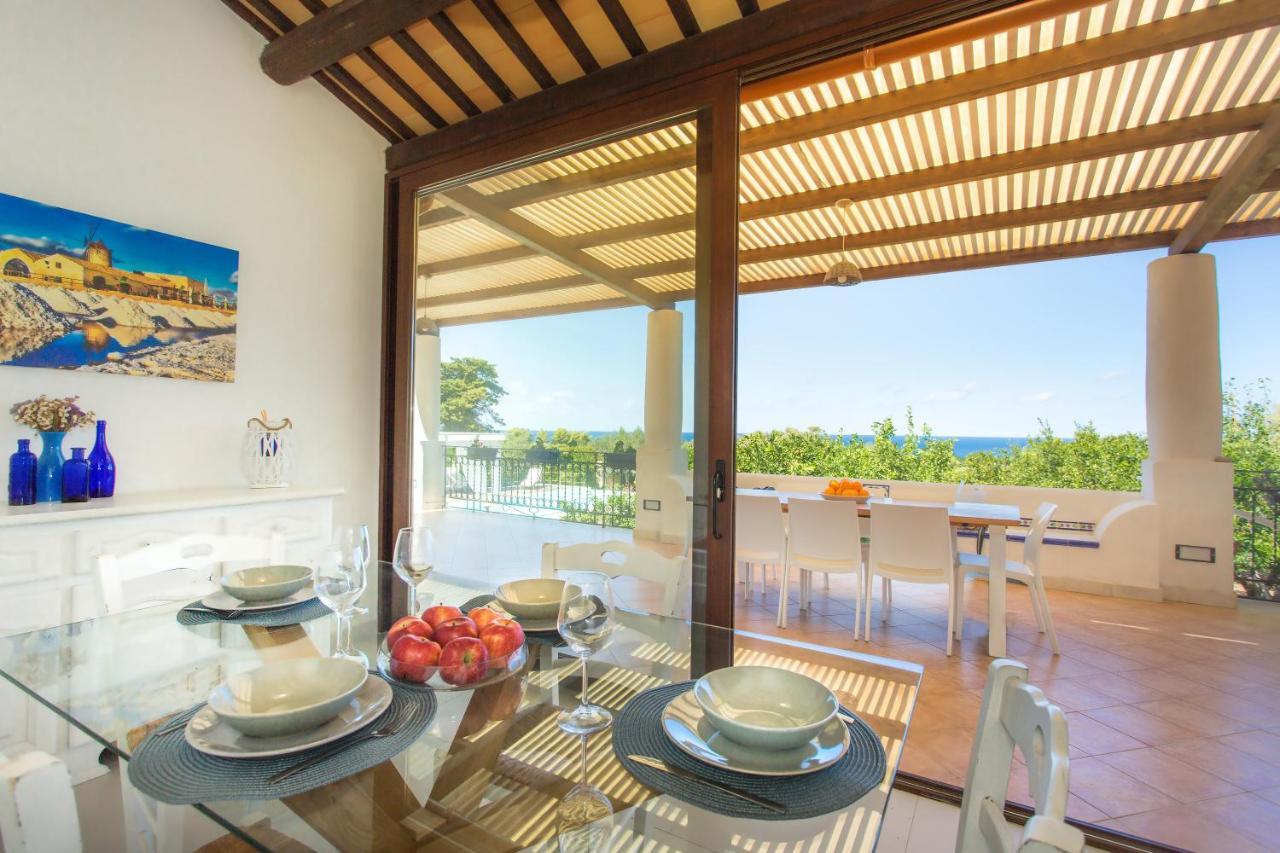 Villa Maria Una Finestra Sul Mare Valderice Luaran gambar