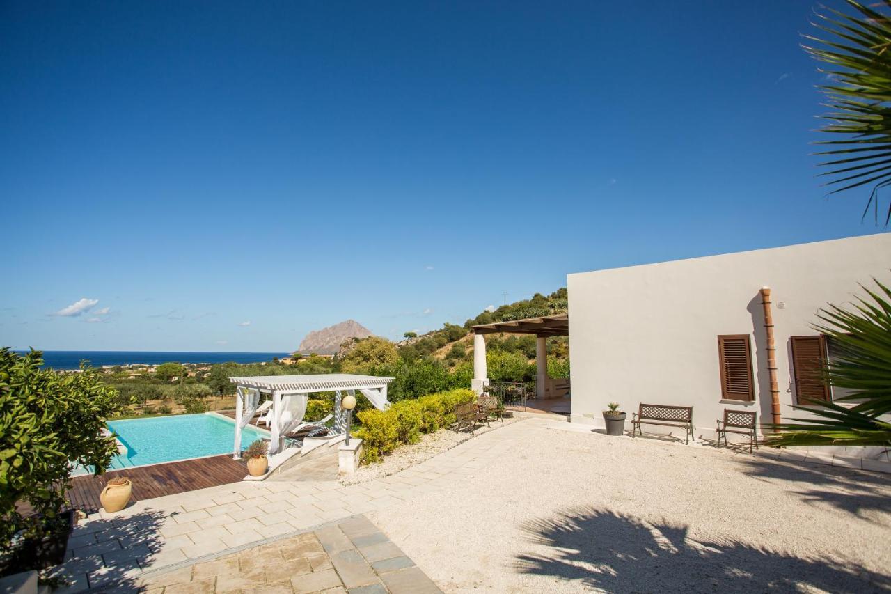 Villa Maria Una Finestra Sul Mare Valderice Luaran gambar